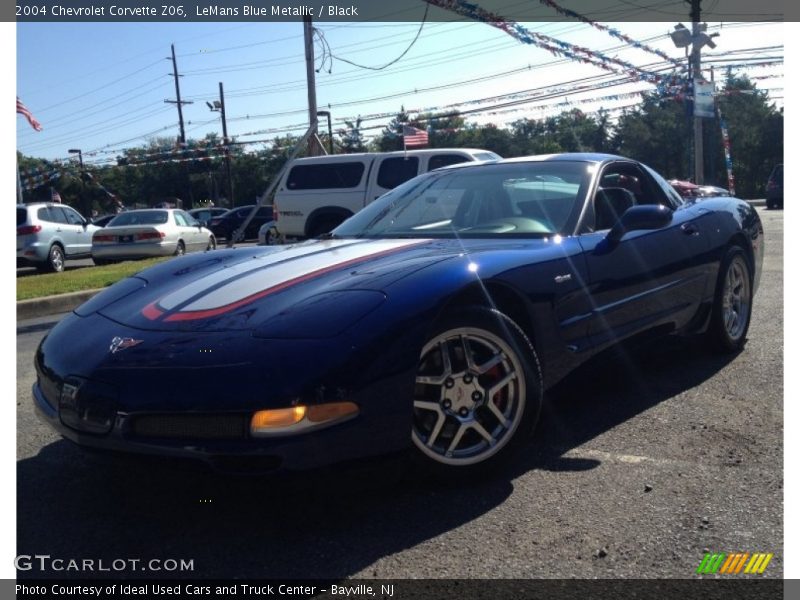 LeMans Blue Metallic / Black 2004 Chevrolet Corvette Z06