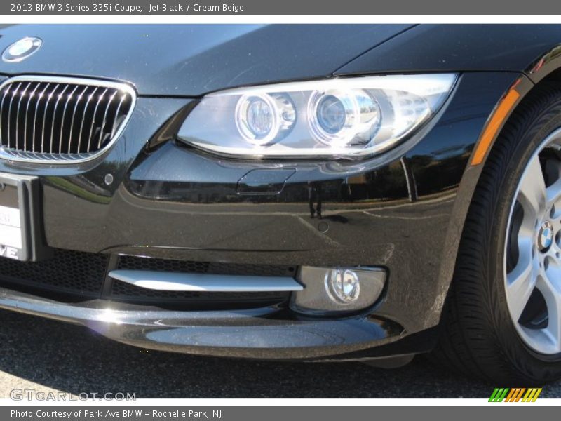 Jet Black / Cream Beige 2013 BMW 3 Series 335i Coupe