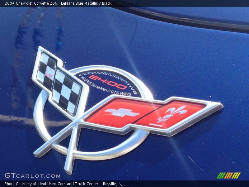 LeMans Blue Metallic / Black 2004 Chevrolet Corvette Z06