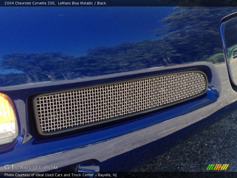 LeMans Blue Metallic / Black 2004 Chevrolet Corvette Z06