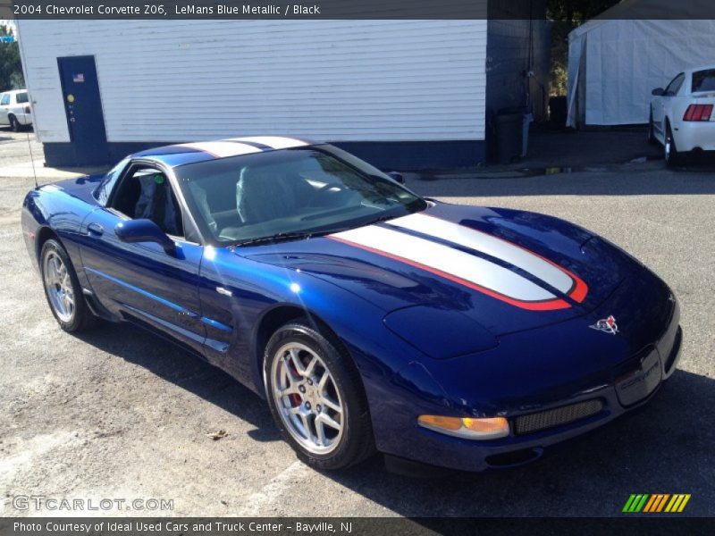 LeMans Blue Metallic / Black 2004 Chevrolet Corvette Z06