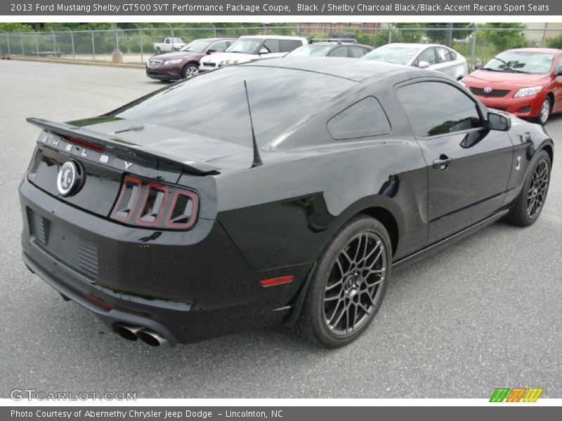  2013 Mustang Shelby GT500 SVT Performance Package Coupe Black