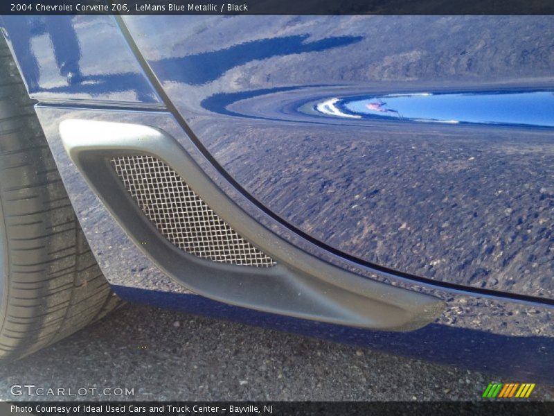 LeMans Blue Metallic / Black 2004 Chevrolet Corvette Z06