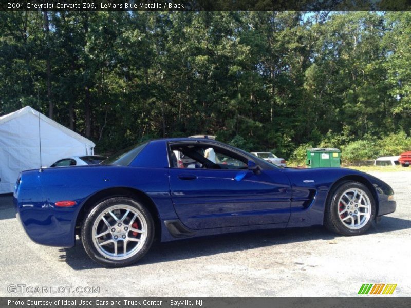 LeMans Blue Metallic / Black 2004 Chevrolet Corvette Z06