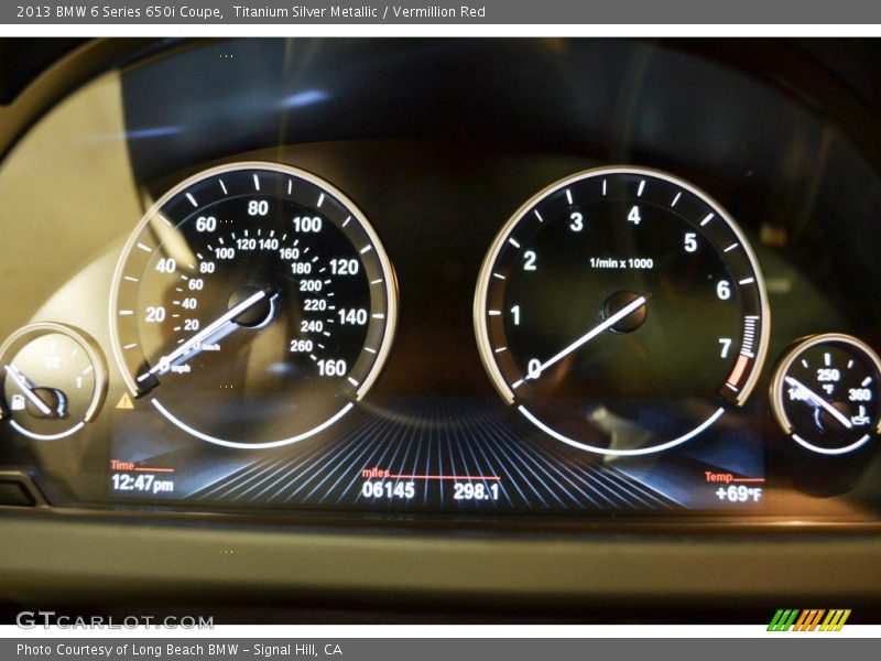  2013 6 Series 650i Coupe 650i Coupe Gauges