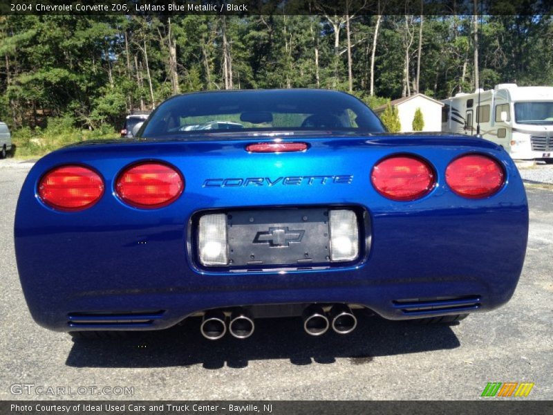 LeMans Blue Metallic / Black 2004 Chevrolet Corvette Z06