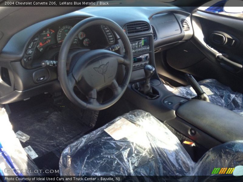 LeMans Blue Metallic / Black 2004 Chevrolet Corvette Z06