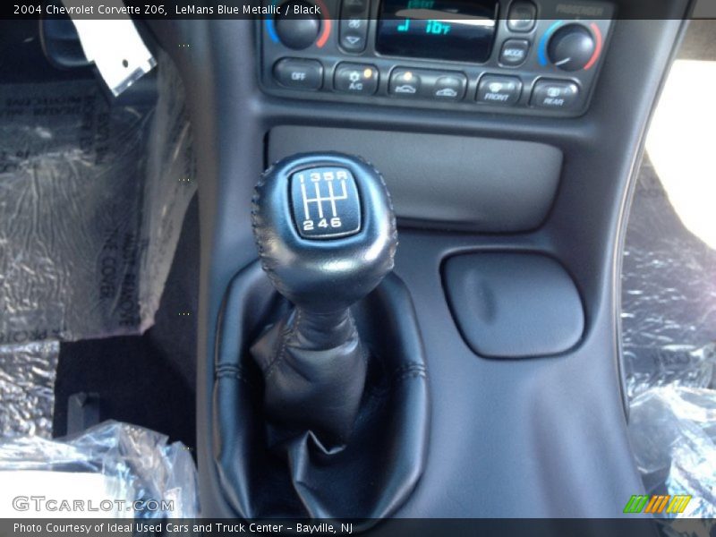 LeMans Blue Metallic / Black 2004 Chevrolet Corvette Z06
