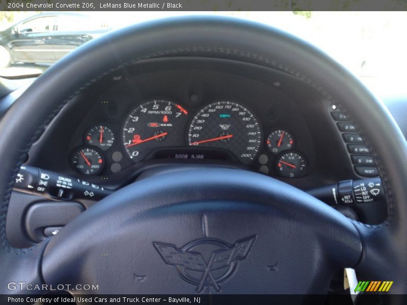 LeMans Blue Metallic / Black 2004 Chevrolet Corvette Z06