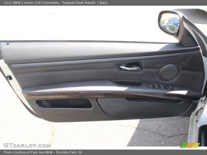 Titanium Silver Metallic / Black 2013 BMW 3 Series 328i Convertible
