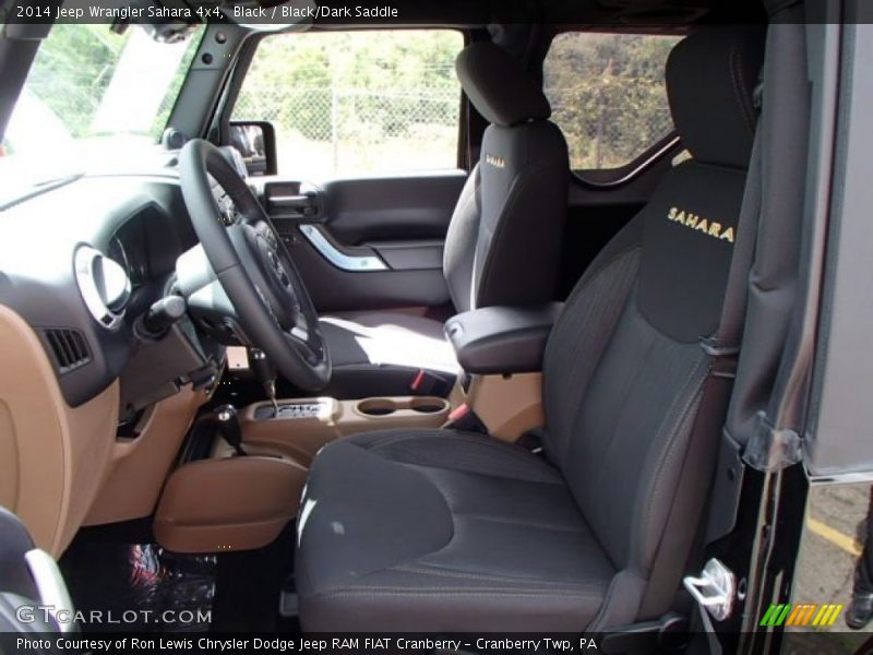 Front Seat of 2014 Wrangler Sahara 4x4