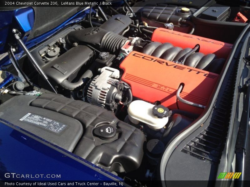 LeMans Blue Metallic / Black 2004 Chevrolet Corvette Z06
