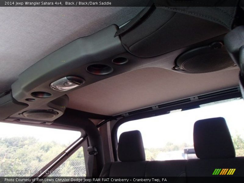 Black / Black/Dark Saddle 2014 Jeep Wrangler Sahara 4x4