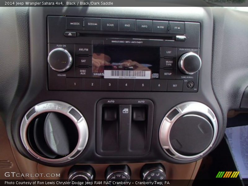 Black / Black/Dark Saddle 2014 Jeep Wrangler Sahara 4x4
