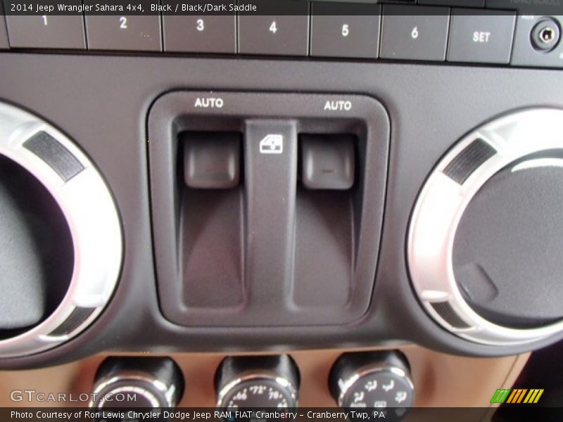 Black / Black/Dark Saddle 2014 Jeep Wrangler Sahara 4x4