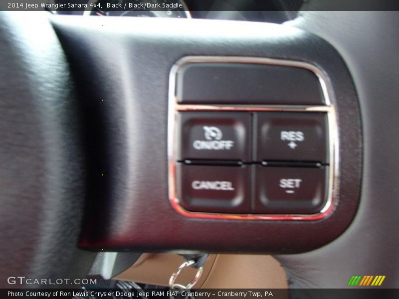 Black / Black/Dark Saddle 2014 Jeep Wrangler Sahara 4x4
