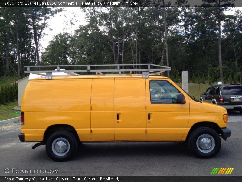 Fleet Yellow / Medium Flint Grey 2006 Ford E Series Van E350 Commercial