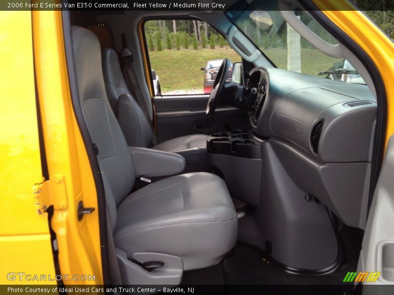 Fleet Yellow / Medium Flint Grey 2006 Ford E Series Van E350 Commercial