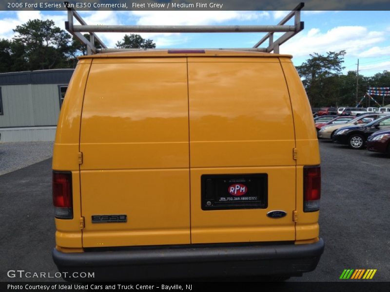 Fleet Yellow / Medium Flint Grey 2006 Ford E Series Van E350 Commercial