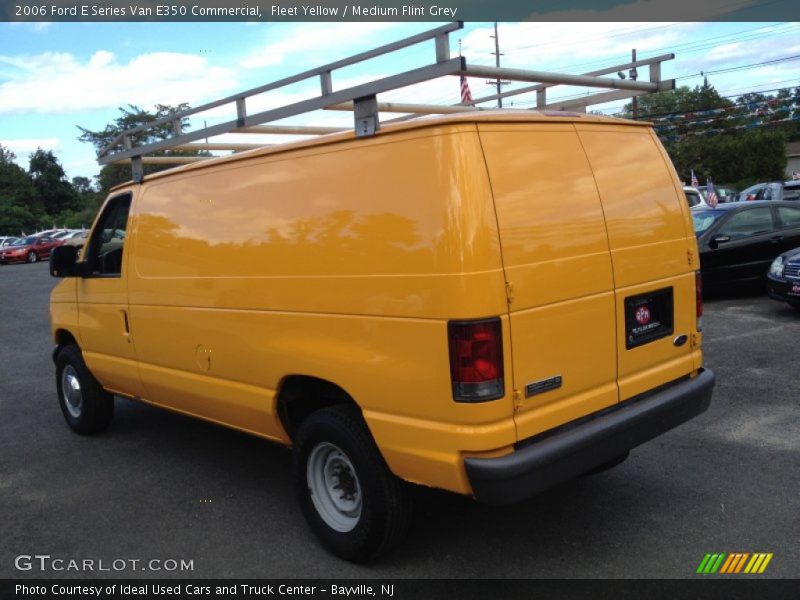 Fleet Yellow / Medium Flint Grey 2006 Ford E Series Van E350 Commercial