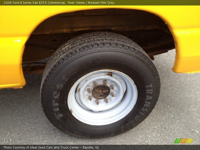 Fleet Yellow / Medium Flint Grey 2006 Ford E Series Van E350 Commercial