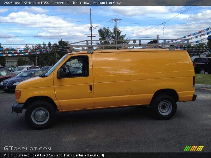 Fleet Yellow / Medium Flint Grey 2006 Ford E Series Van E350 Commercial