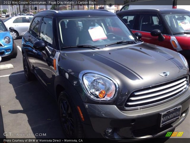 Royal Gray Metallic / Carbon Black 2013 Mini Cooper Countryman