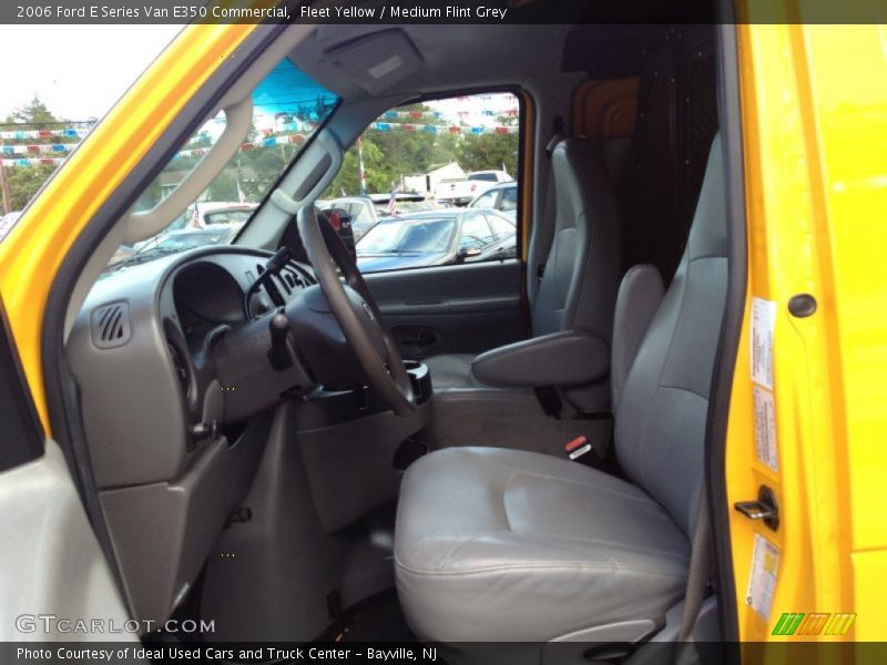 Fleet Yellow / Medium Flint Grey 2006 Ford E Series Van E350 Commercial