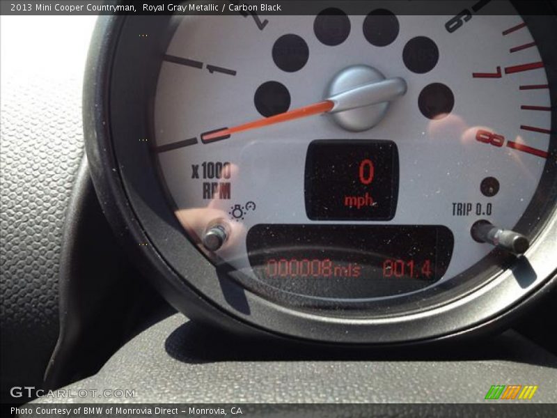 Royal Gray Metallic / Carbon Black 2013 Mini Cooper Countryman
