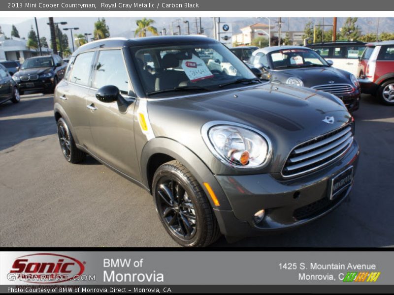 Royal Gray Metallic / Carbon Black 2013 Mini Cooper Countryman