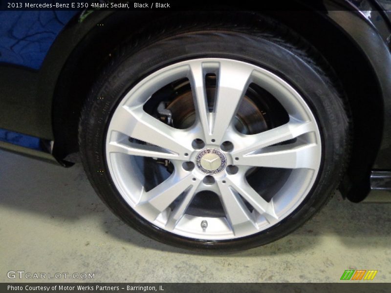 Black / Black 2013 Mercedes-Benz E 350 4Matic Sedan