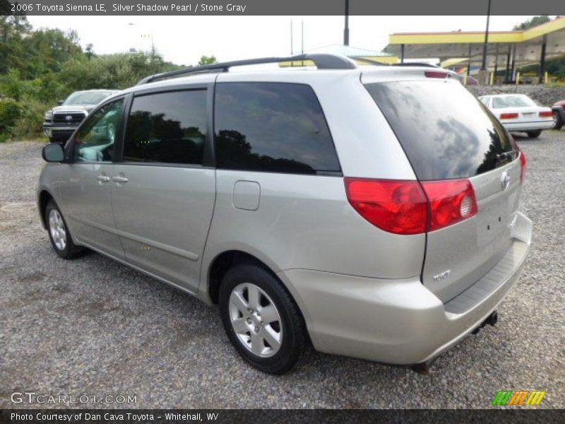 Silver Shadow Pearl / Stone Gray 2006 Toyota Sienna LE