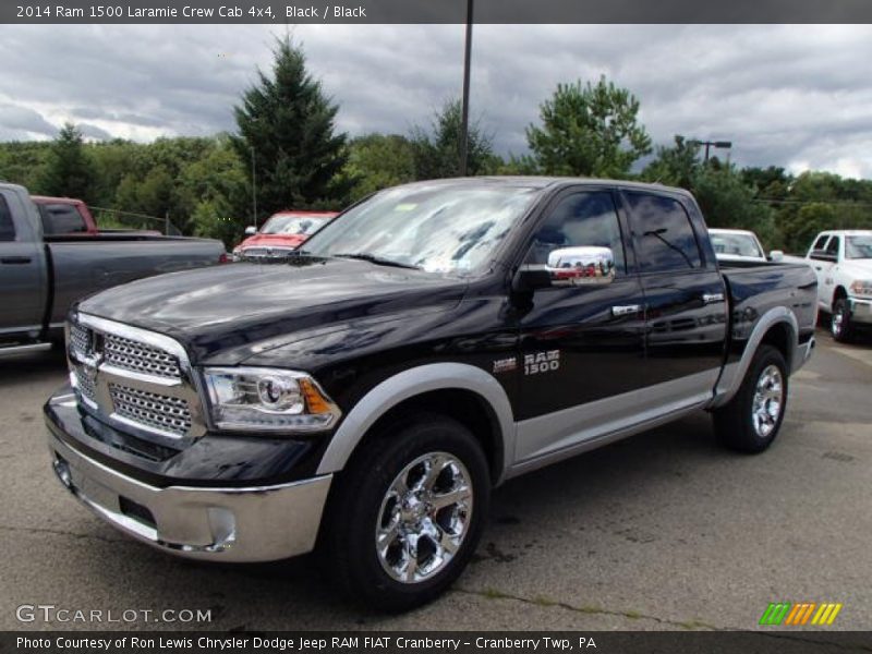 Front 3/4 View of 2014 1500 Laramie Crew Cab 4x4