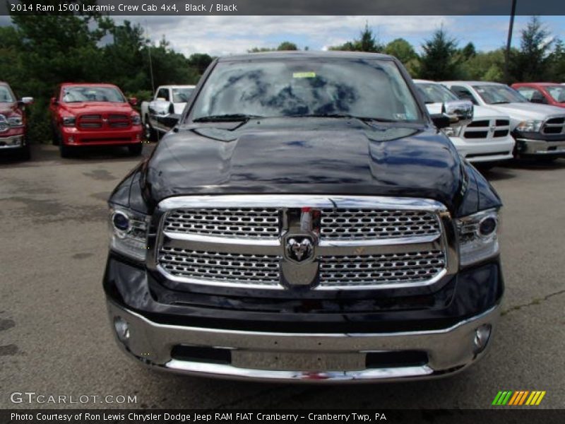 Black / Black 2014 Ram 1500 Laramie Crew Cab 4x4