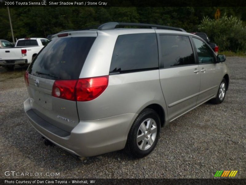 Silver Shadow Pearl / Stone Gray 2006 Toyota Sienna LE