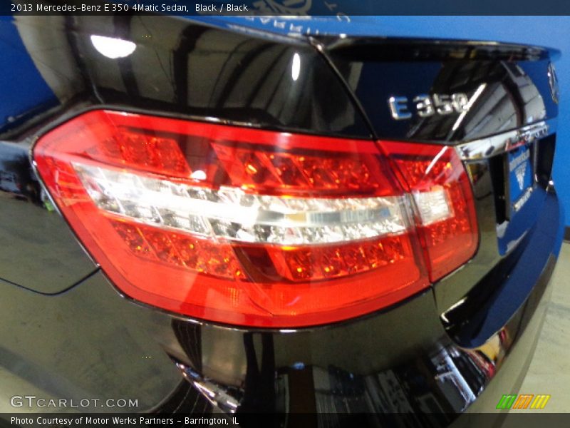 Black / Black 2013 Mercedes-Benz E 350 4Matic Sedan