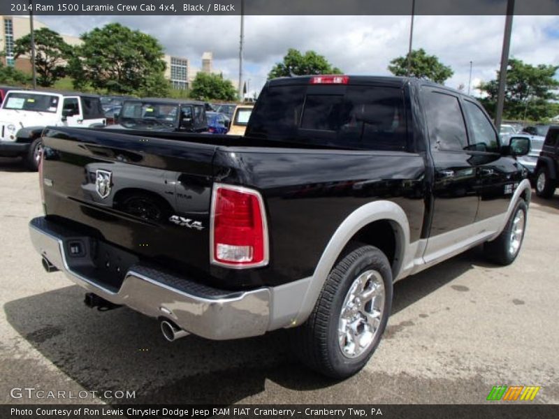 Black / Black 2014 Ram 1500 Laramie Crew Cab 4x4