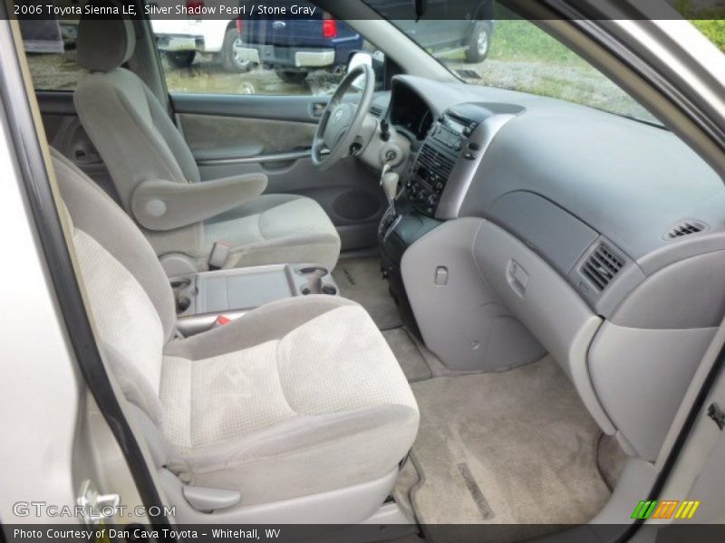 Silver Shadow Pearl / Stone Gray 2006 Toyota Sienna LE