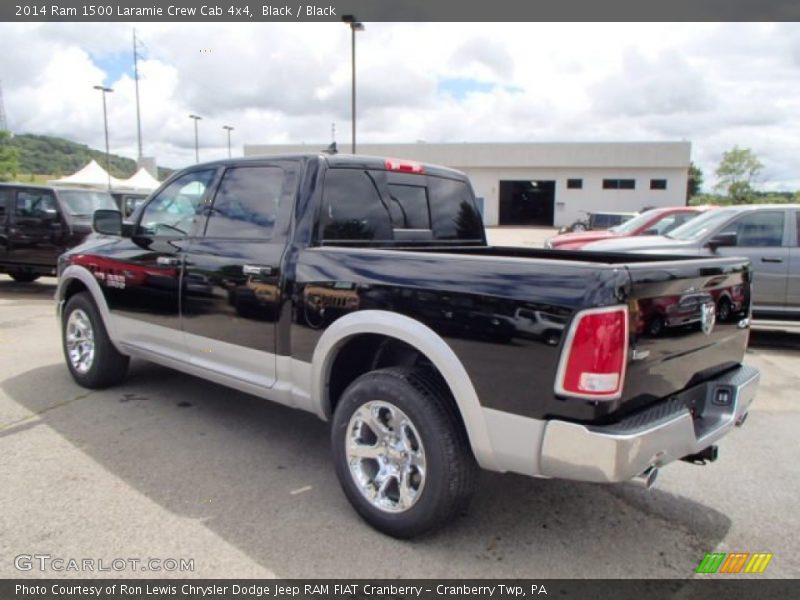 Black / Black 2014 Ram 1500 Laramie Crew Cab 4x4