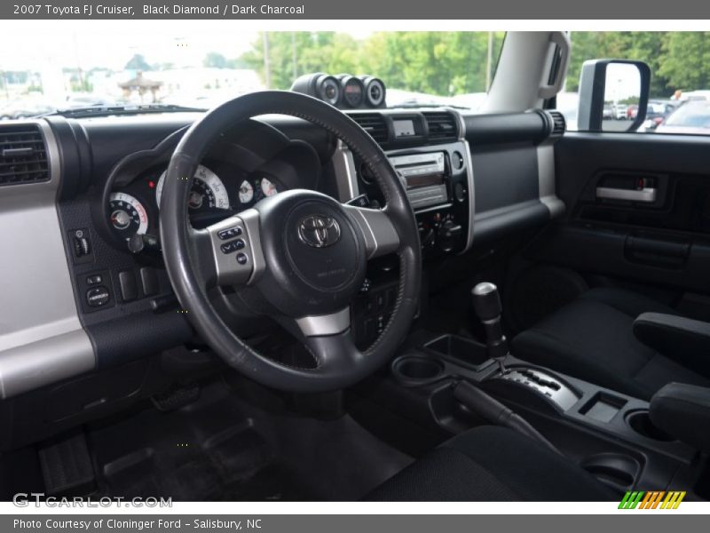 Black Diamond / Dark Charcoal 2007 Toyota FJ Cruiser