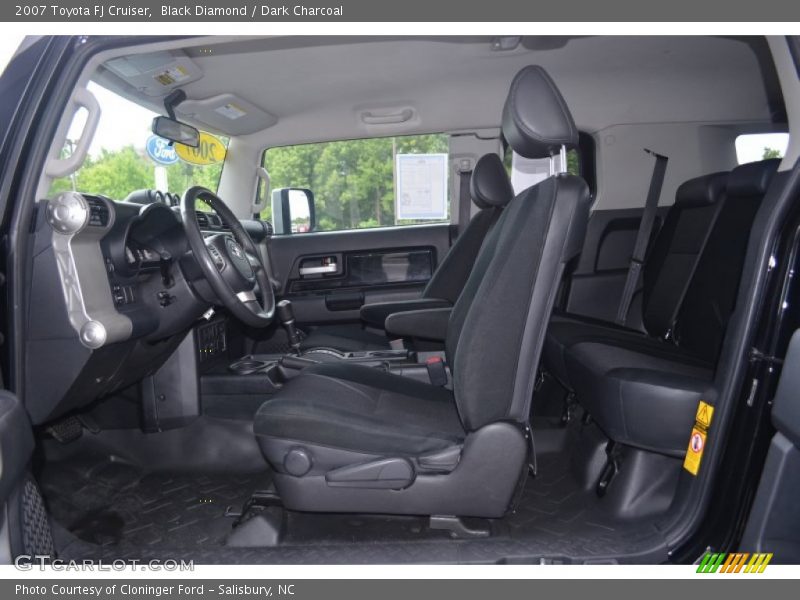 Black Diamond / Dark Charcoal 2007 Toyota FJ Cruiser