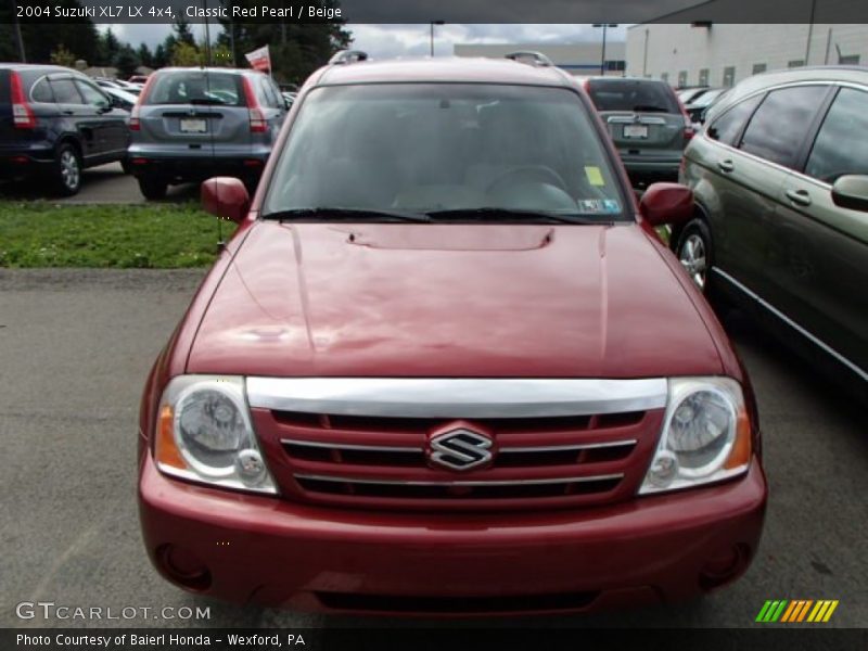 Classic Red Pearl / Beige 2004 Suzuki XL7 LX 4x4