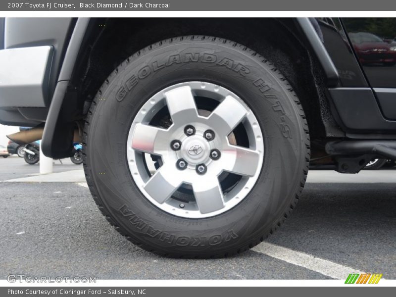 Black Diamond / Dark Charcoal 2007 Toyota FJ Cruiser