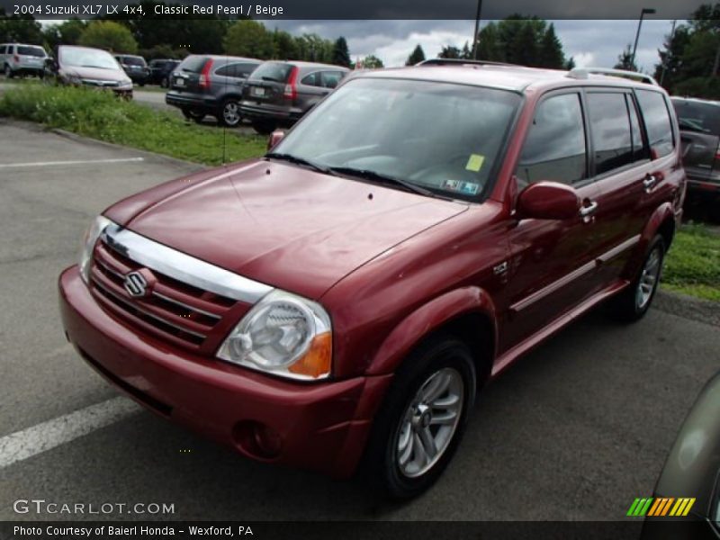 Classic Red Pearl / Beige 2004 Suzuki XL7 LX 4x4