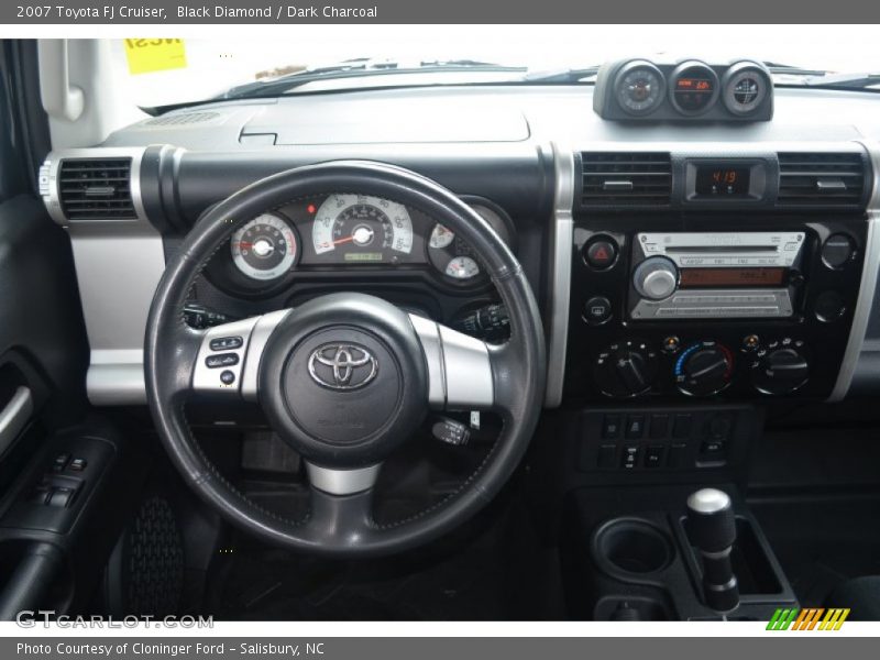 Black Diamond / Dark Charcoal 2007 Toyota FJ Cruiser