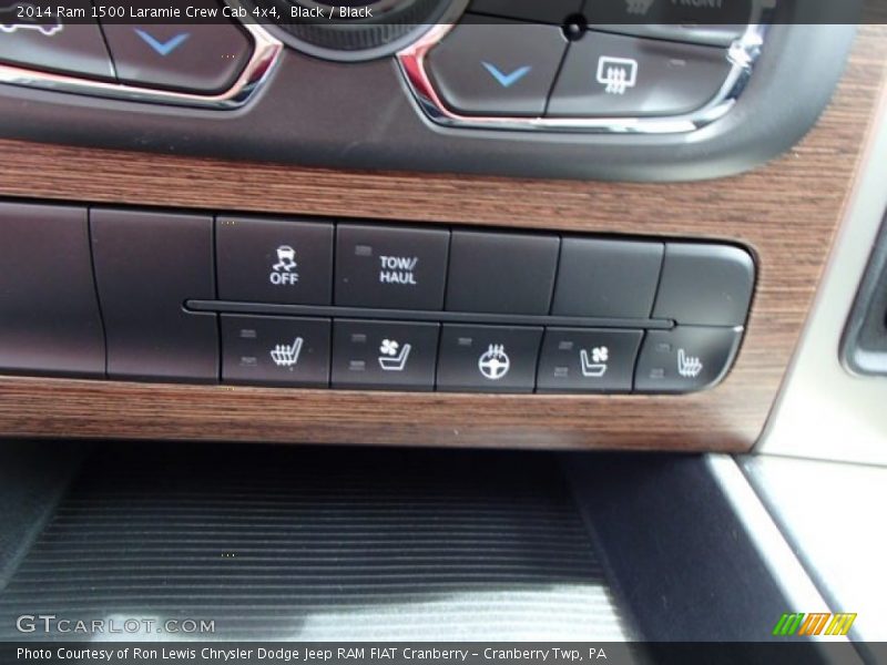 Controls of 2014 1500 Laramie Crew Cab 4x4