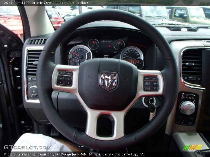  2014 1500 Laramie Crew Cab 4x4 Steering Wheel