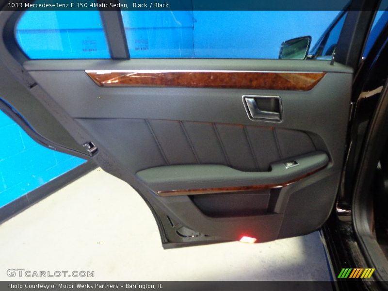 Black / Black 2013 Mercedes-Benz E 350 4Matic Sedan