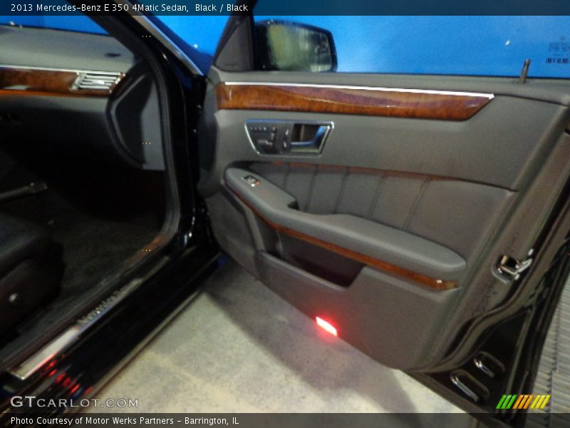 Black / Black 2013 Mercedes-Benz E 350 4Matic Sedan