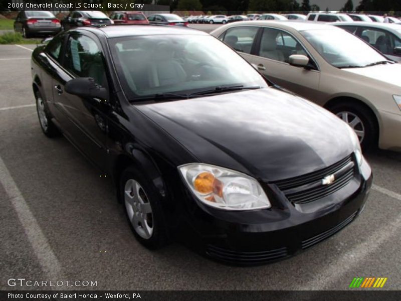 Black / Gray 2006 Chevrolet Cobalt LS Coupe